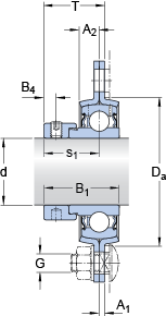 Bore Diameter (mm) SKF PF 1. FM Bearing Units